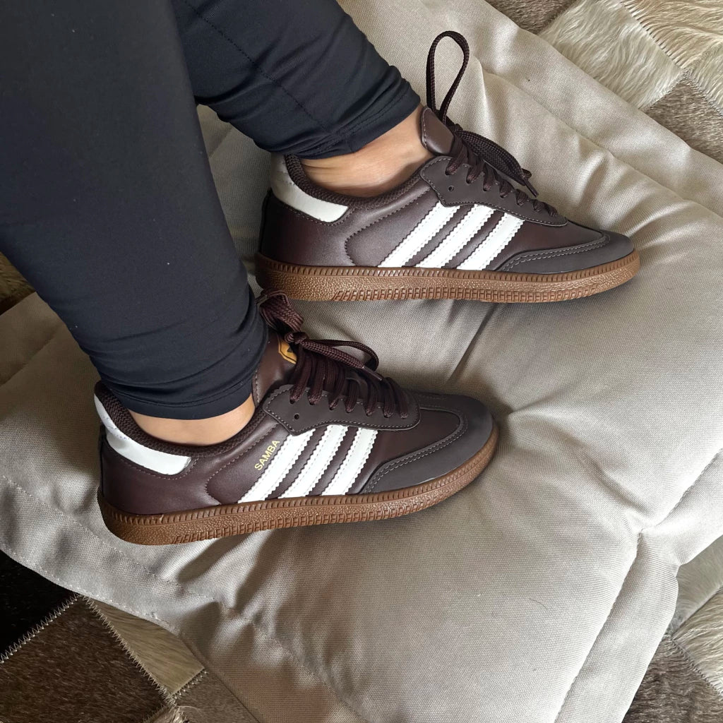 Tênis Casual AD Samba Marrom